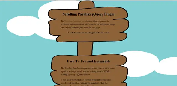 Scrolling Parallax jQuery Plugin with Tutorial