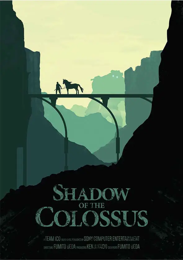 Shadow of the Colossus Poster Designs