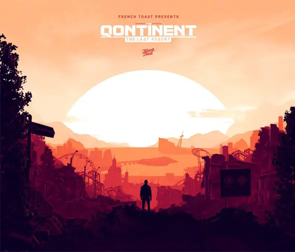 The Qontinent Poster Designs