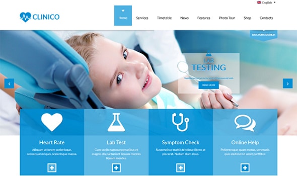 Clinico Premium Medical Health Theme