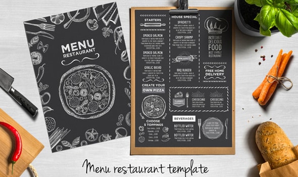 Food menu restaurant flyer 8