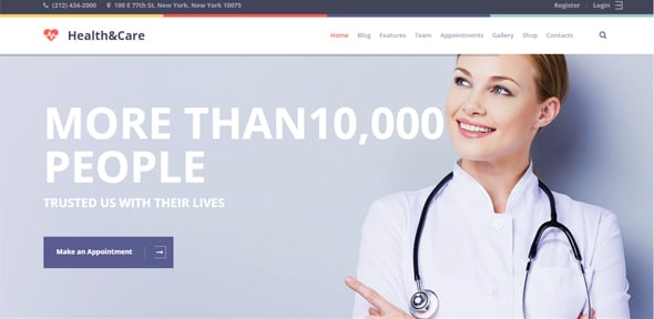 Health Medical WordPress Theme