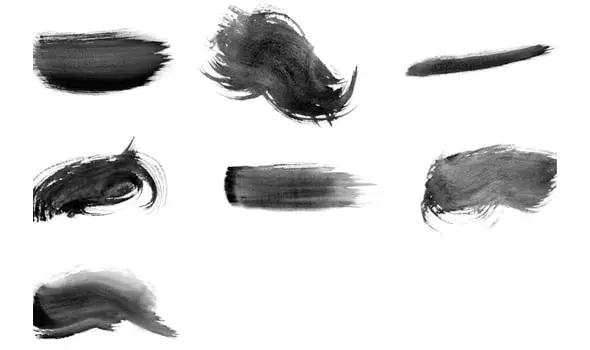 High-Res Watercolor Photoshop Brushes
