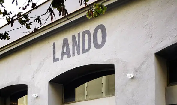 LANDO Restaurant Identity Print 
