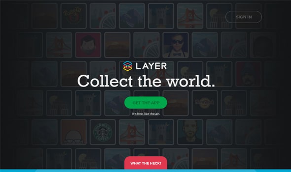Layer App Landing Pages