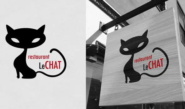 Le Chat Restaurant Identity Project