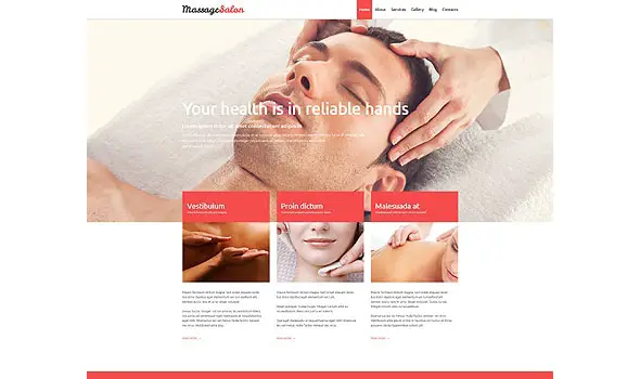 Massage Spa Responsive Joomla Template