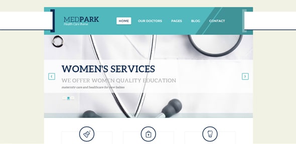 MedPark Responsive Medical Health Template