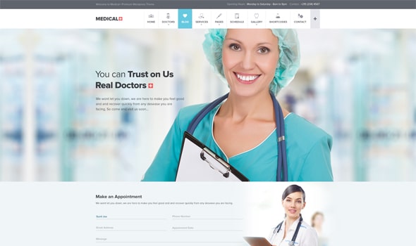 Medical Press WordPress Theme