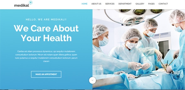 Medikal HTML5 Template