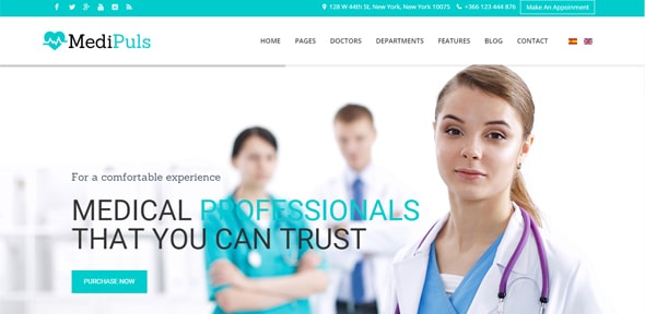 Medipuls joomla Medical Template