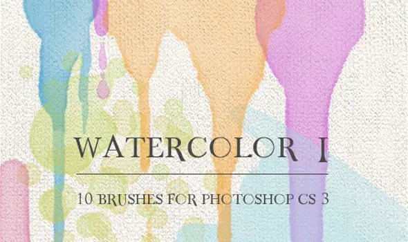  Free Watercolor Brush Sets