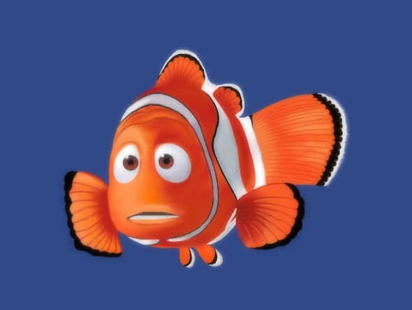 Painting Nemo Photoshop