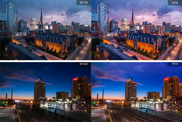 10 Lightroom Presets In The City