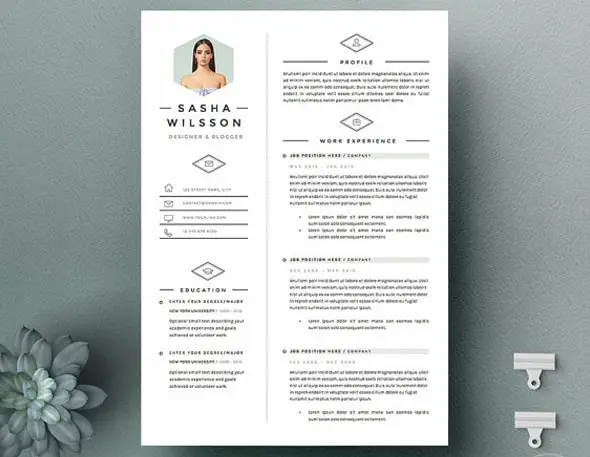 4page Resume Template