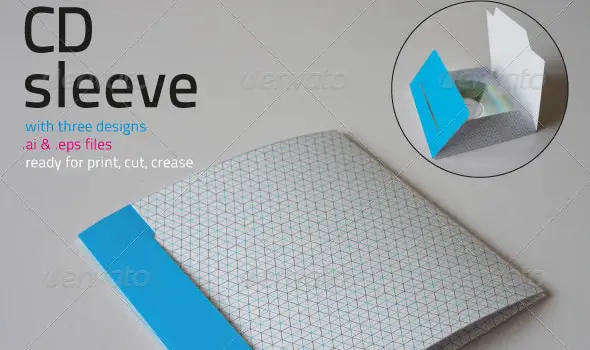 CD Sleeve Packaging Design Kits