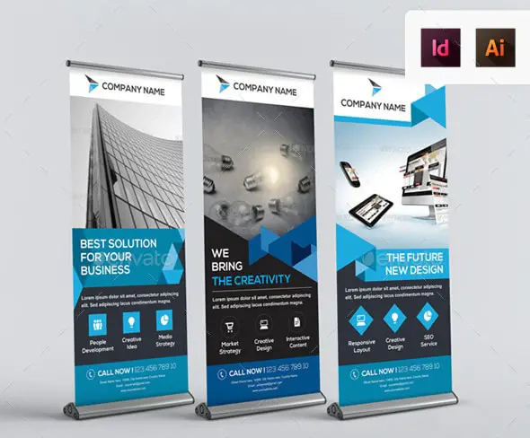 Corporate Roll up Banners