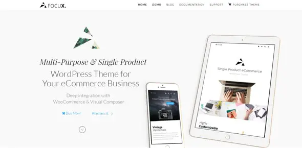 Focux - Multi Purpose Single Product WooCommerce WordPress Theme