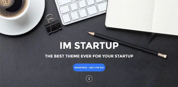 ImStartup - Startup Landing Page WordPress Theme