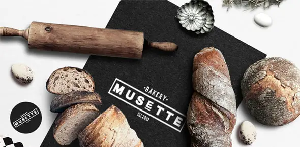 MUSETTE bakery branding ideas for startups