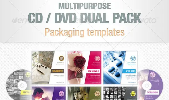 Multipurpose CD DVD Dual Pack