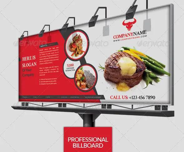 Restaurant Business Billboard