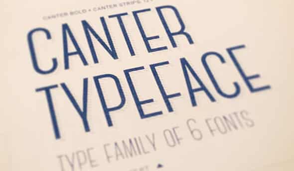 12 Canter Free All Caps Fonts 