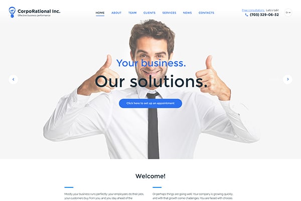 17.CorpoRational Bootstrap HTML5 template