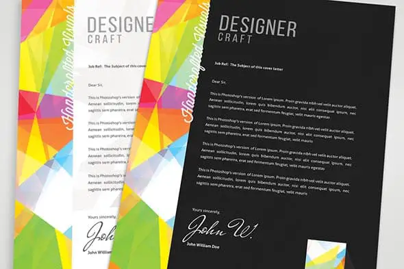 19 Design Agency Designer Letterhead