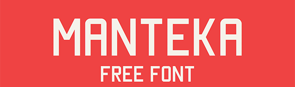 22 Manteka Free All Caps Fonts 