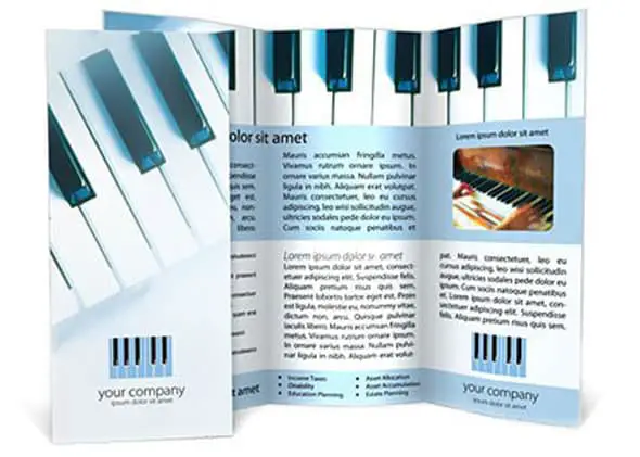 27 Free Piano Brochure Template