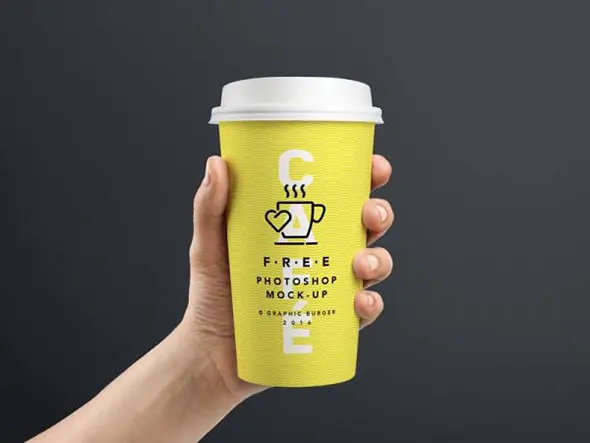 9 Coffee-to-go Cup free food packaging mockups