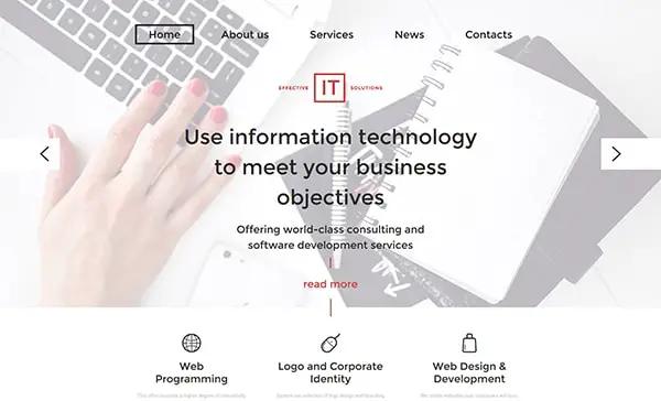 9.Effective IT Solutions Bootstrap HTML5 template