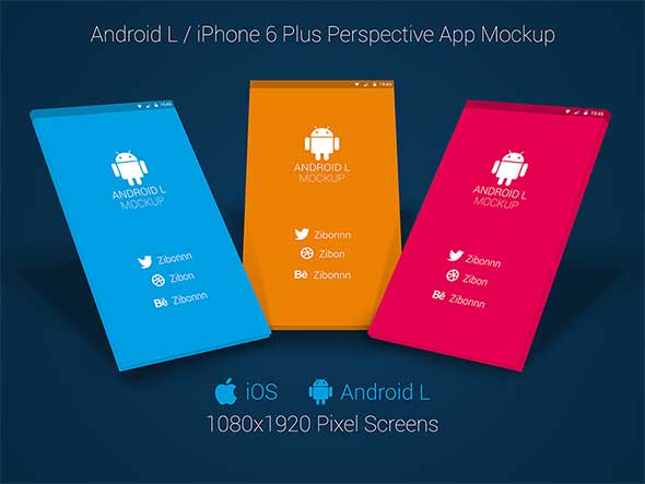 13-Android--iPhone-Perspective-App-Mockup-PSD