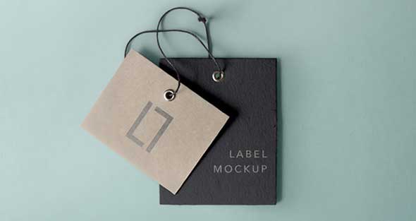 Elegant Label Brand Mockup