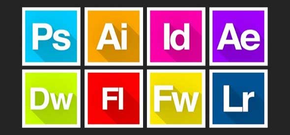  Free Long Shadow Adobe Icons
