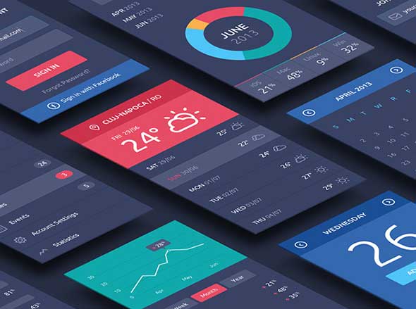 40 Sleek Free App Screen Psd Mockups