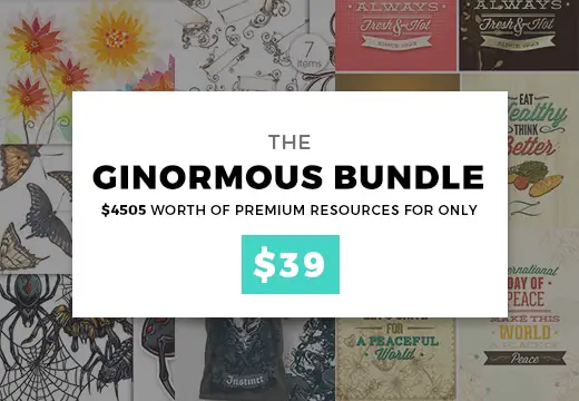 Get $4000 Worth of Graphic Resources for Only $9