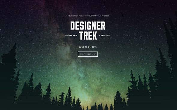 13 designertrek.com1 gradient website design
