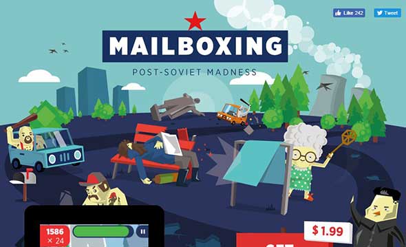 mailboxing iphone_ipad game