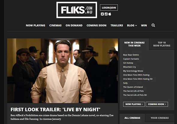 12 fliks movie times cinemas trailers reviews