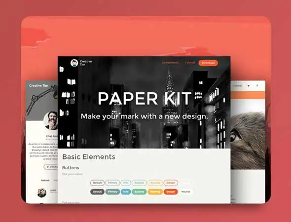 3 Creative Tim _ Paper Kit_ Free Bootstrap UI Kit 