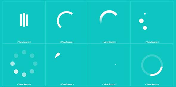 single element css Free Animated Spinners and Loaders