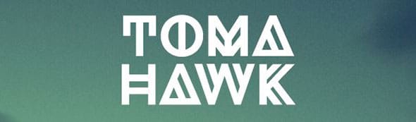 tomahawk font on behance