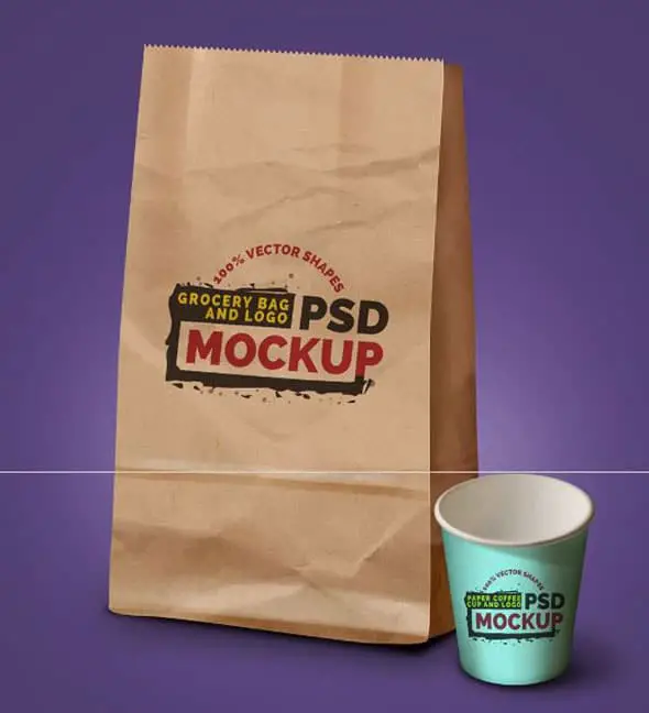 realistic-bag-and-coffee-cup-mockup