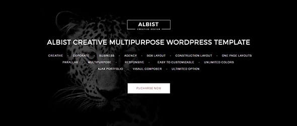 ALBIST WordPress Template Preview
