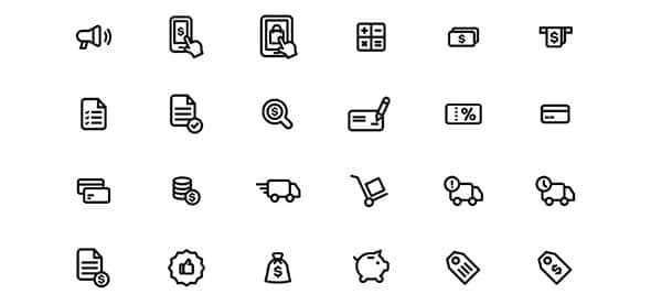 FREE!-E-Commerce-Icons-pack-by-Chanut-is-Industries-on-Behance