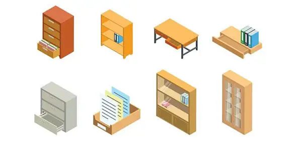 Free-Isometric-File-Cabinet-and-Storage-Vector