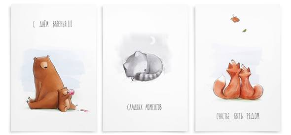 Postcards-hand-drawn-on-Behance