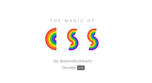 Magic of CSS — Adam Schwartz